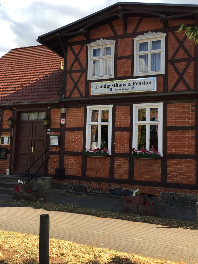 Landgasthaus & Pension Liebner-Land Brandenburg-Prignitz Gross Pankow  ภายนอก รูปภาพ